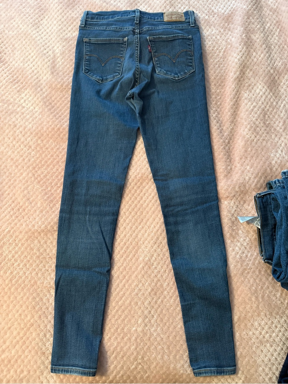 Levi's Women's Skinny Jeans in Blue Wash